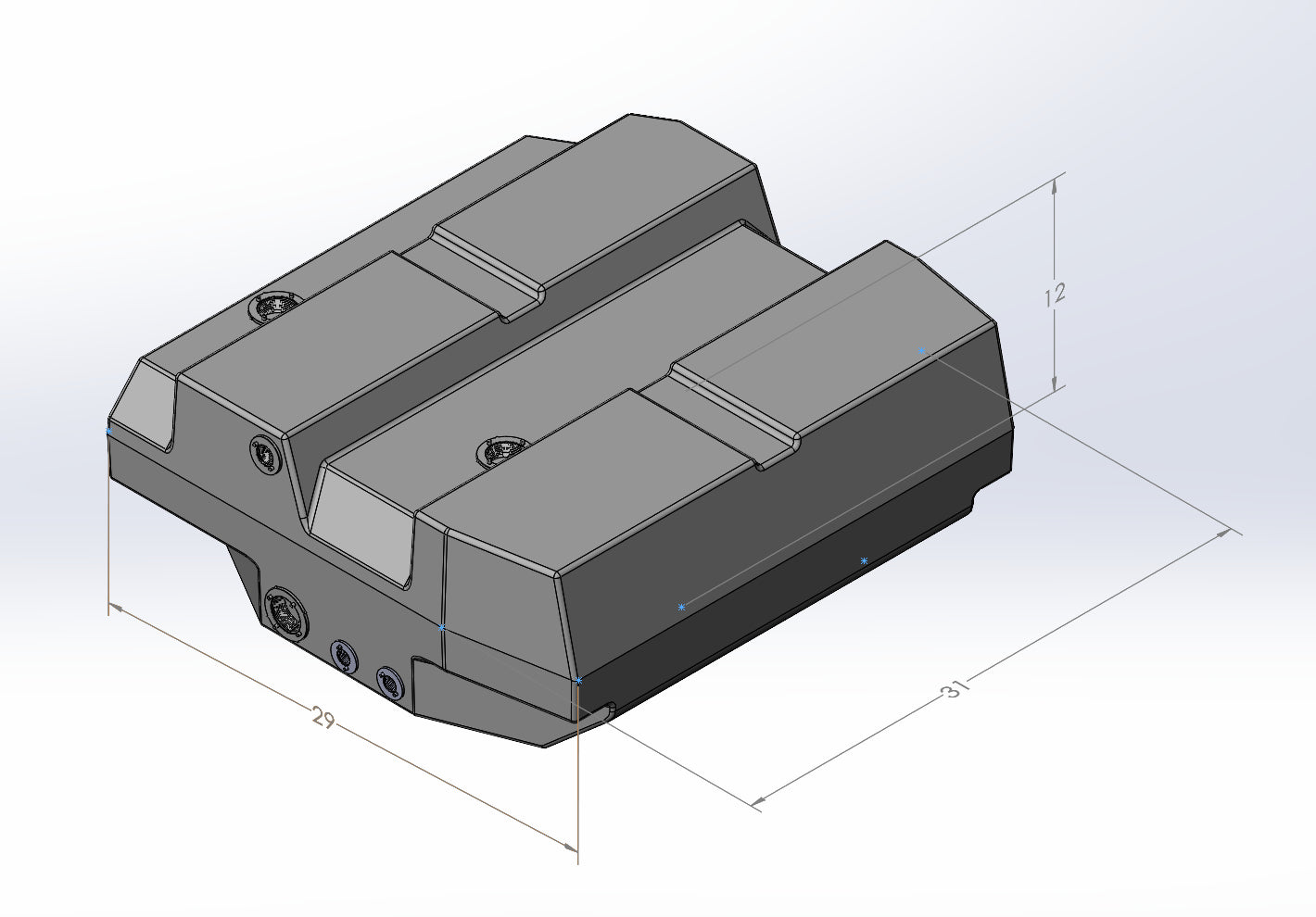 S&B TANKS - 35 GALLON SPARE TIRE TANK (SPRINTER)