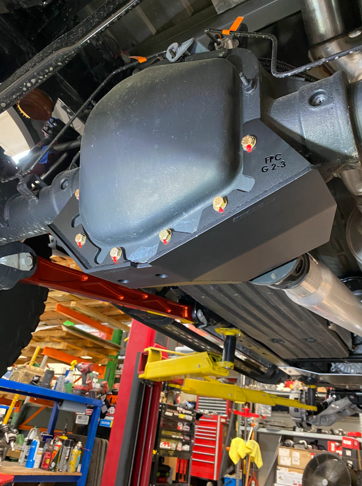 FOUTZ MOTORSPORTS - Rear Differential Skid Plate Kit (17-24 RAPTOR)