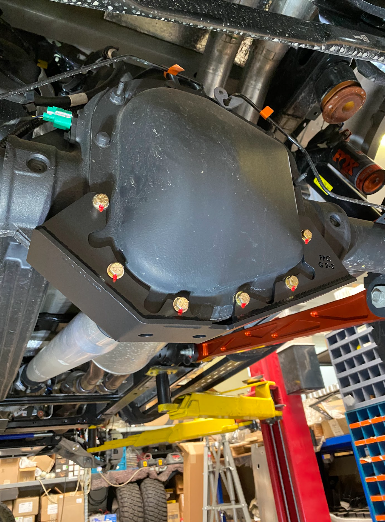 FOUTZ MOTORSPORTS - Rear Differential Skid Plate Kit (17-24 RAPTOR)