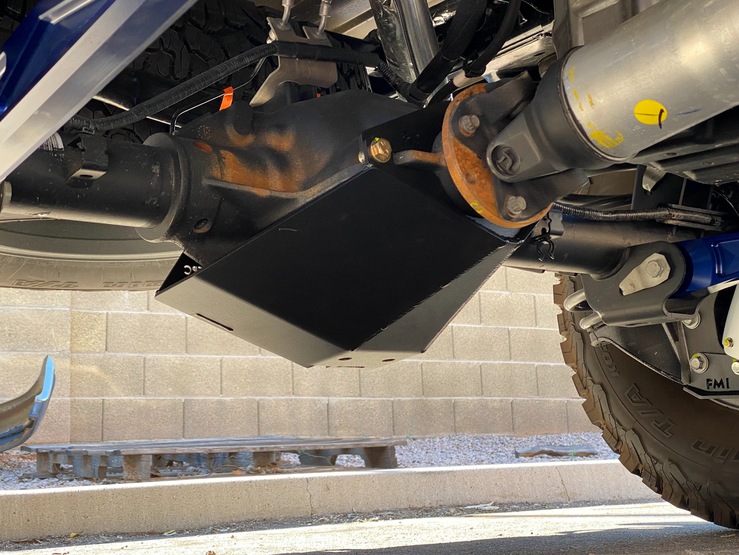 FOUTZ MOTORSPORTS - Rear Differential Skid Plate Kit (17-24 RAPTOR)