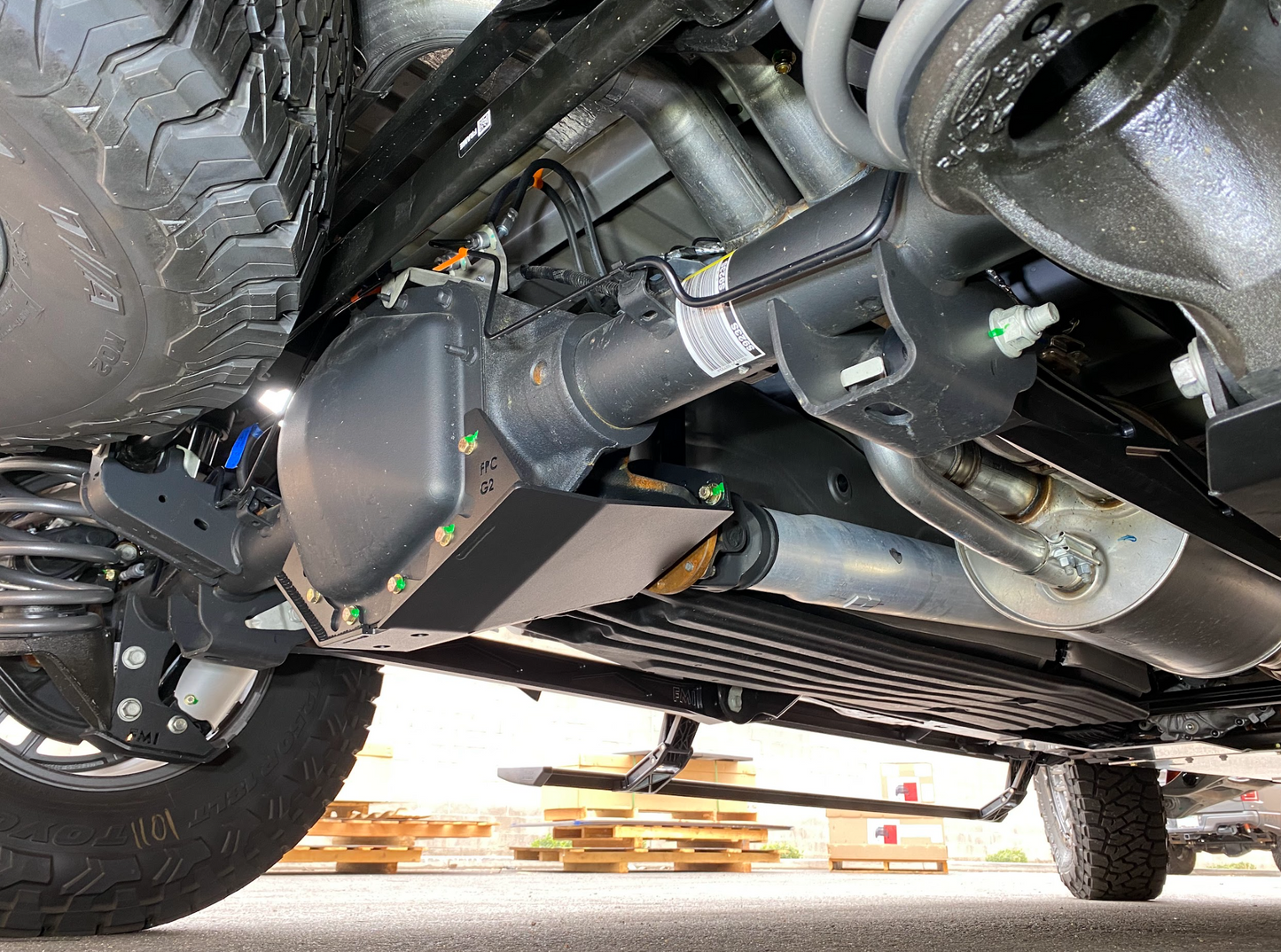 FOUTZ MOTORSPORTS - Rear Differential Skid Plate Kit (17-24 RAPTOR)