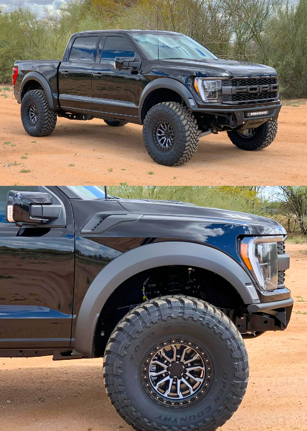 FOUTZ MOTORSPORTS - Raptor Front Leveling Kit (1.5-2 inch lift)