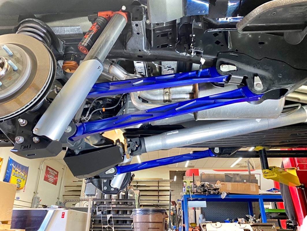 FOUTZ MOTORSPORTS - Billet Aluminum Rear Suspension Arms with Ultra-Flex Joints ( 21-24 RAPTOR)