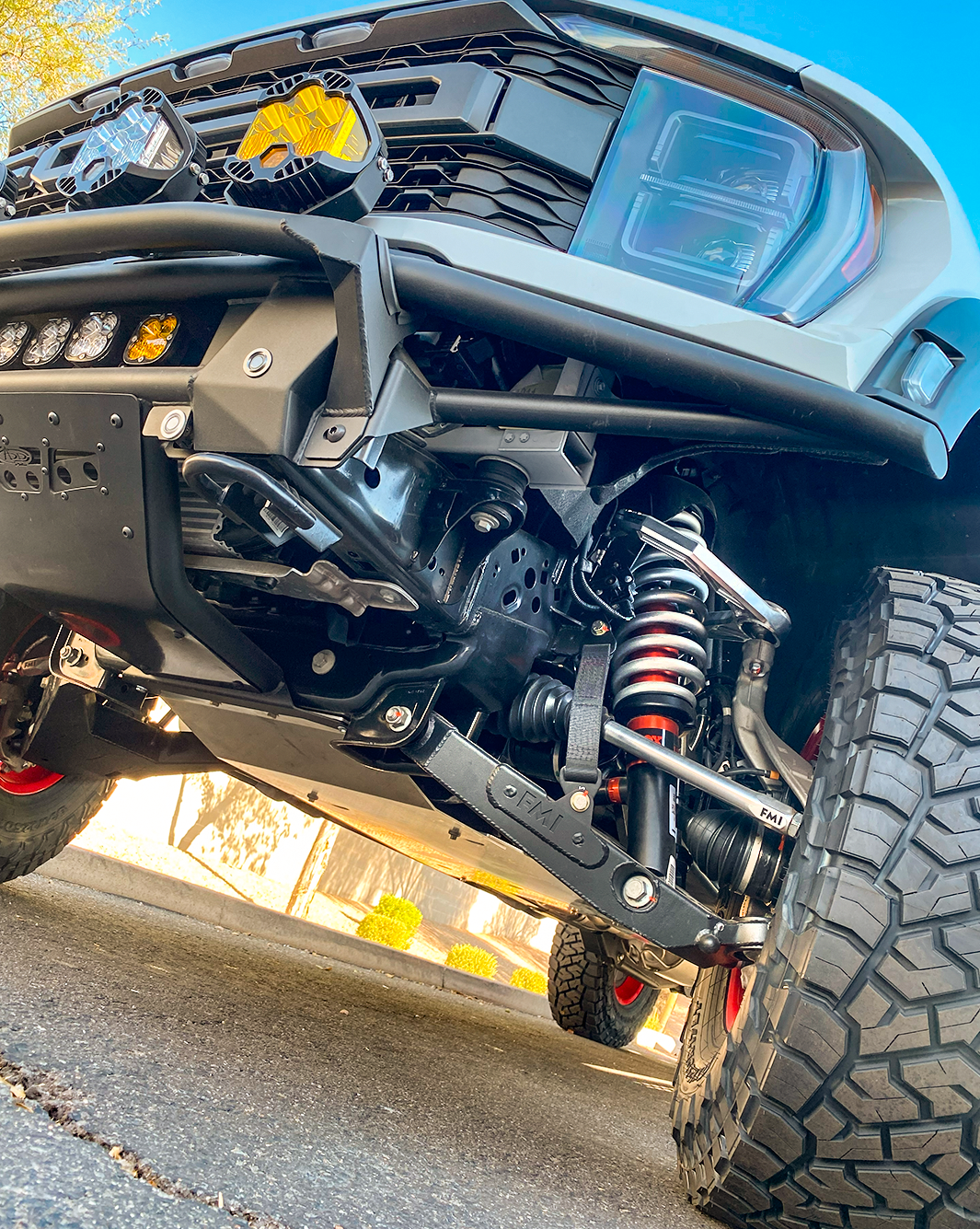 FOUTZ MOTORSPORTS - Raptor Mid Travel Front Suspension Kit w/ Billet Upper Arm (21-24 Raptor)