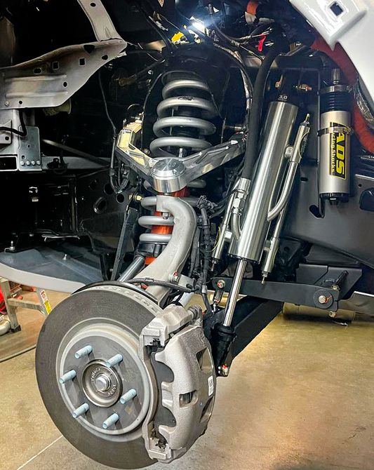 FOUTZ MOTORSPORTS - Raptor Mid Travel Front Suspension Kit w/ Billet Upper Arm (21-24 Raptor)