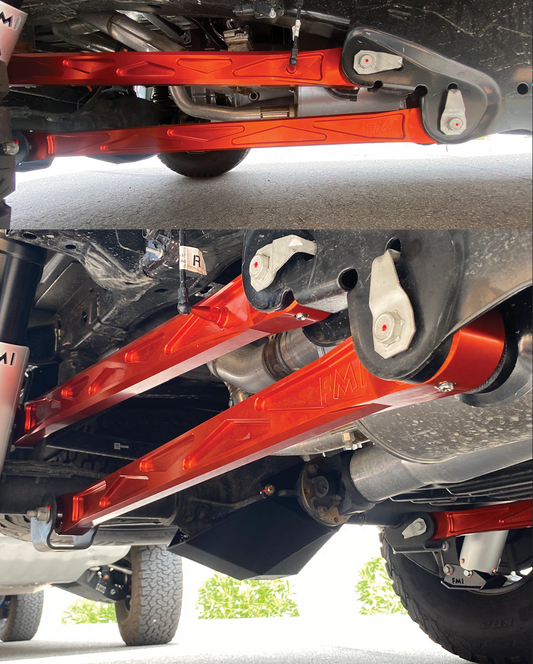 FOUTZ MOTORSPORTS - Billet Aluminum Rear Suspension Arms with Ultra-Flex Joints ( 21-24 RAPTOR)