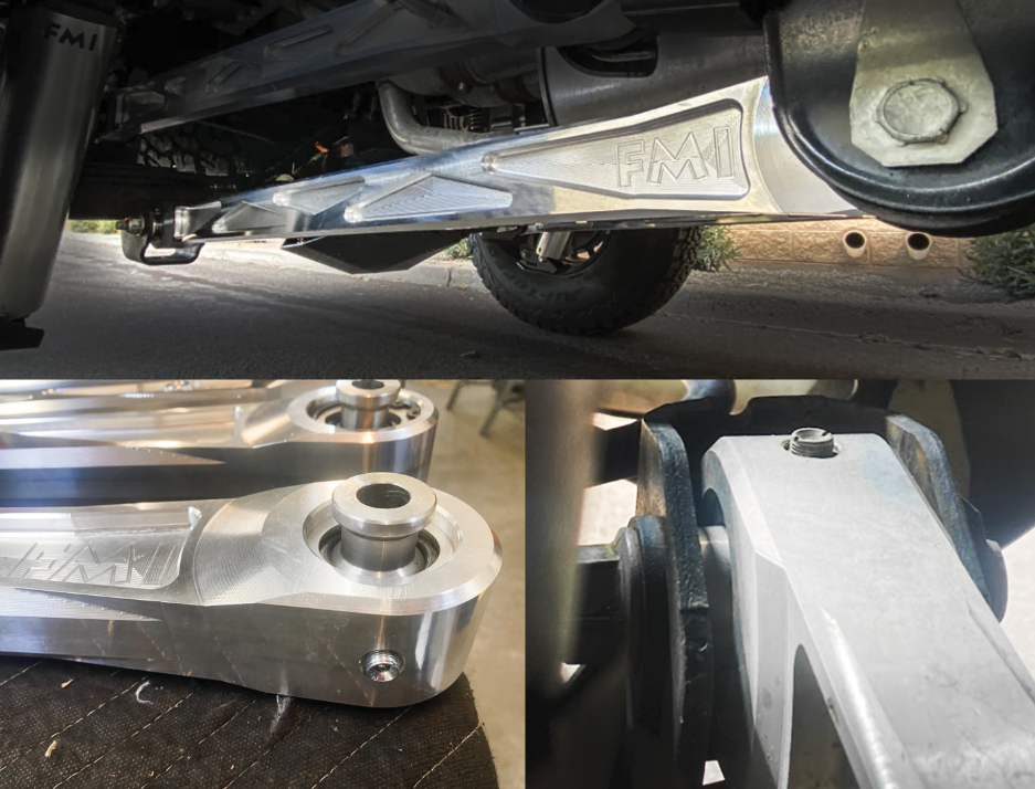 FOUTZ MOTORSPORTS - Billet Aluminum Rear Suspension Arms with Ultra-Flex Joints ( 21-24 RAPTOR)