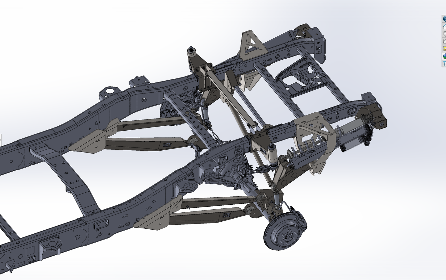FOUTZ MOTORSPORTS - Long Travel Rear Suspension Kit( 21-24 Gen 3 Raptor)