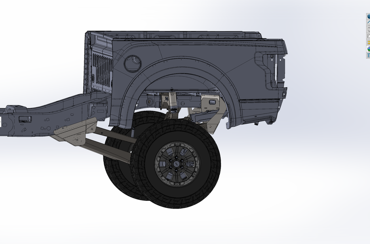 FOUTZ MOTORSPORTS - Long Travel Rear Suspension Kit( 21-24 Gen 3 Raptor)