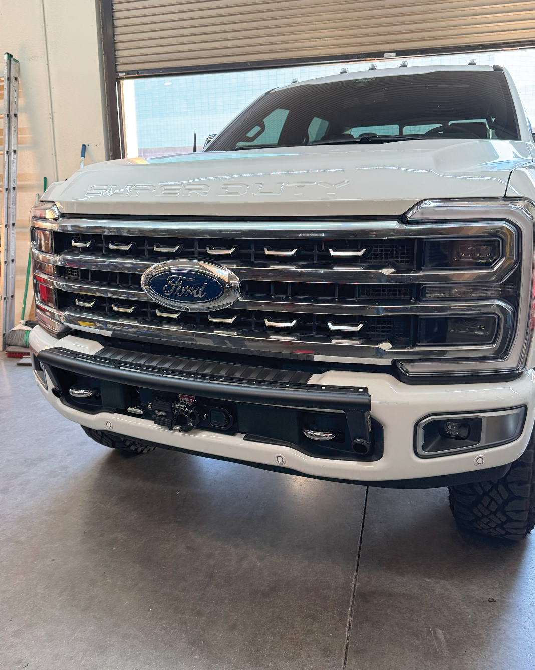 FOUTZ MOTORSPORTS | 2017-2022 FORD F-250 SUPER DUTY FRONT LIGHT MOUNT KIT (STOCK BUMPER)