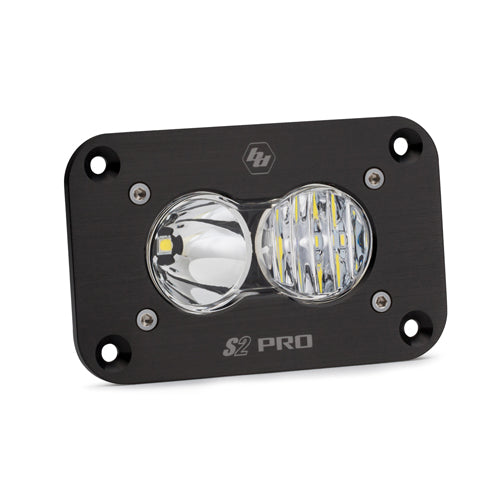 BAJA DESIGNS | S2 Pro Black Flush Mount LED AUXILIARY LIGHT