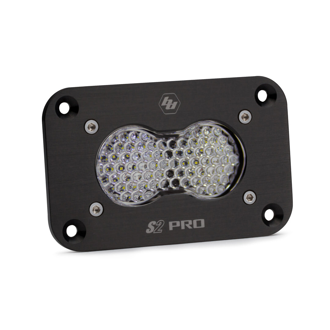 BAJA DESIGNS | S2 Pro Black Flush Mount LED AUXILIARY LIGHT