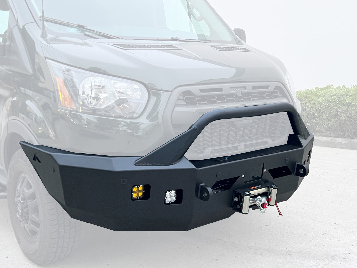 ALUMINESS - FRONT WINCH BUMPER (TRANSIT 2020+)
