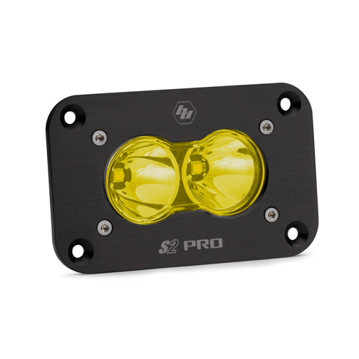 BAJA DESIGNS | S2 Pro Black Flush Mount LED AUXILIARY LIGHT