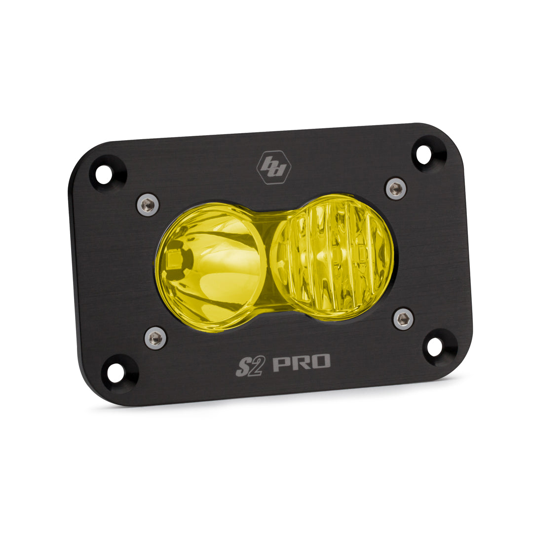 BAJA DESIGNS | S2 Pro Black Flush Mount LED AUXILIARY LIGHT
