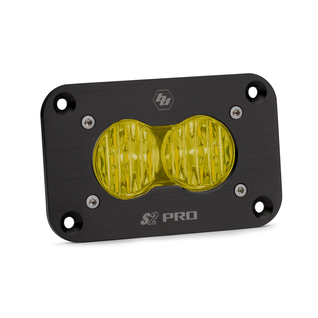 BAJA DESIGNS | S2 Pro Black Flush Mount LED AUXILIARY LIGHT