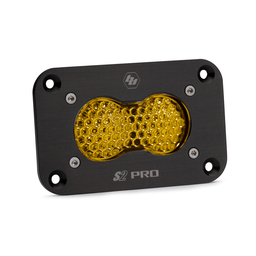 BAJA DESIGNS | S2 Pro Black Flush Mount LED AUXILIARY LIGHT