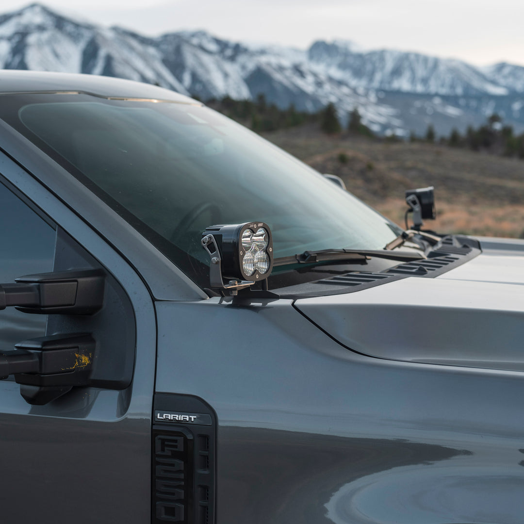 BAJA DESIGNS | XL SERIES A-Pillar Light Kit | 2023+ FORD SUPER DUTY