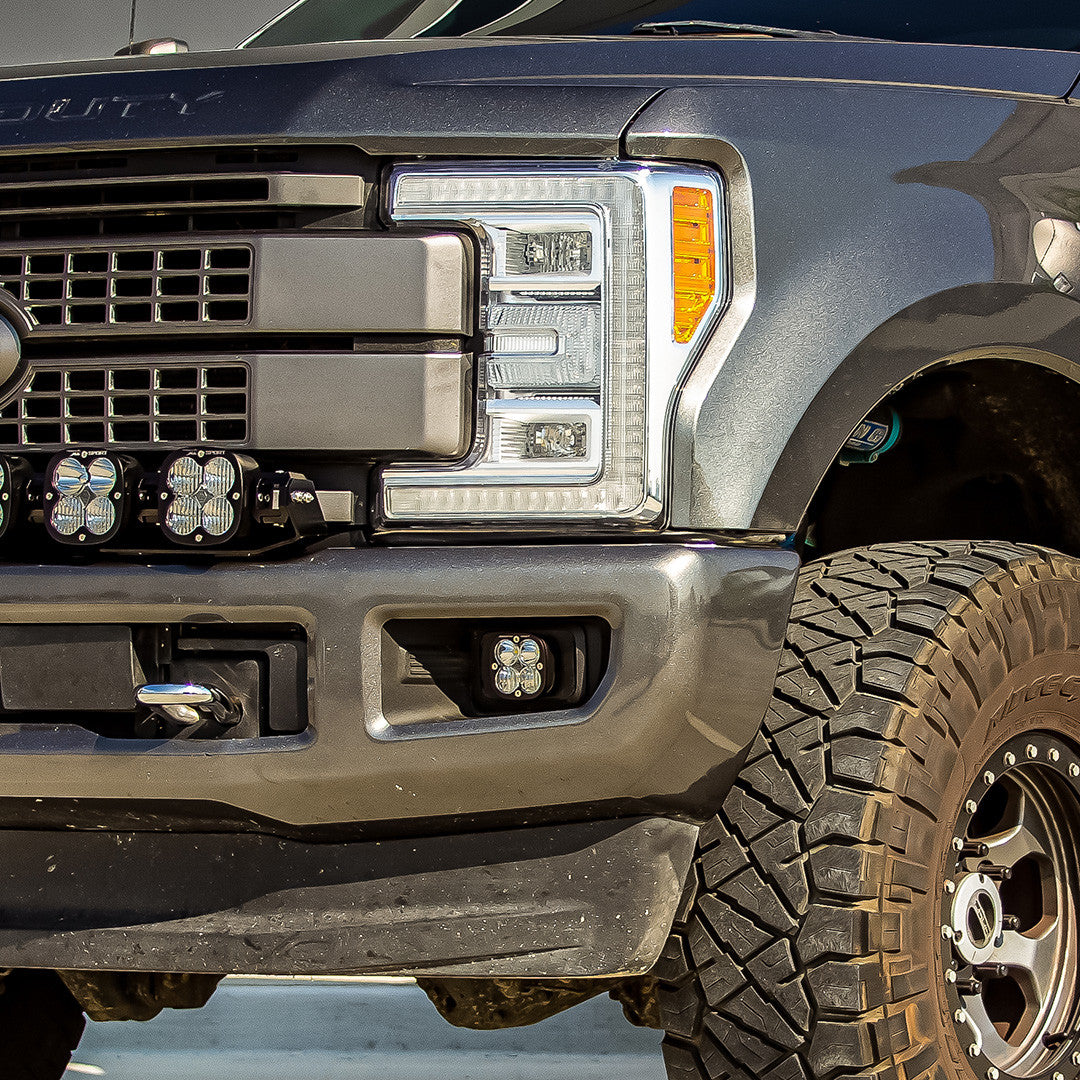 BAJA DESIGNS | Ford Squadron Sport Fog Pocket Light Kit | Ford 2015-21 F-150, F-250, F-350