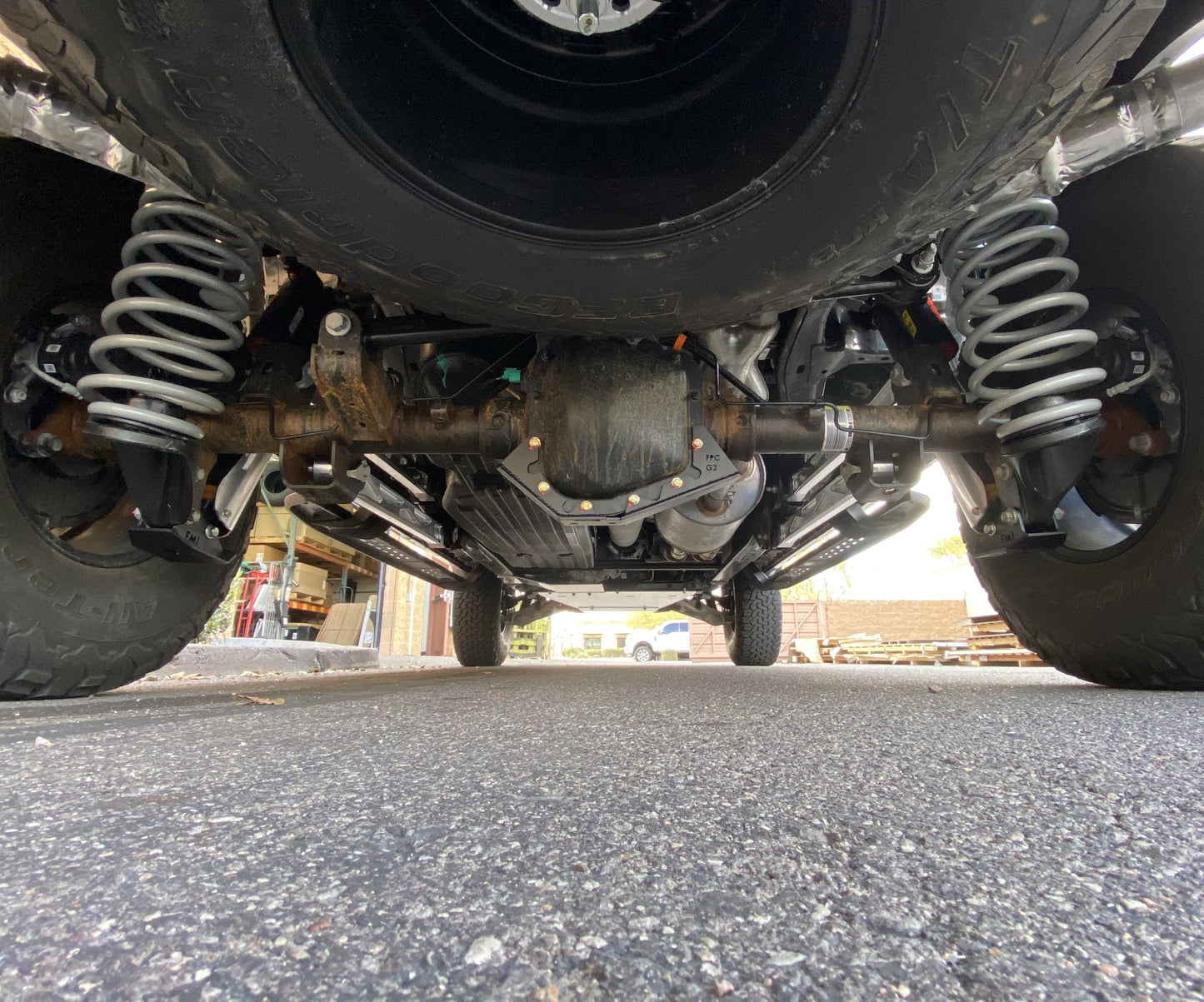 FOUTZ MOTORSPORTS - Rear Differential Skid Plate Kit (17-24 RAPTOR)