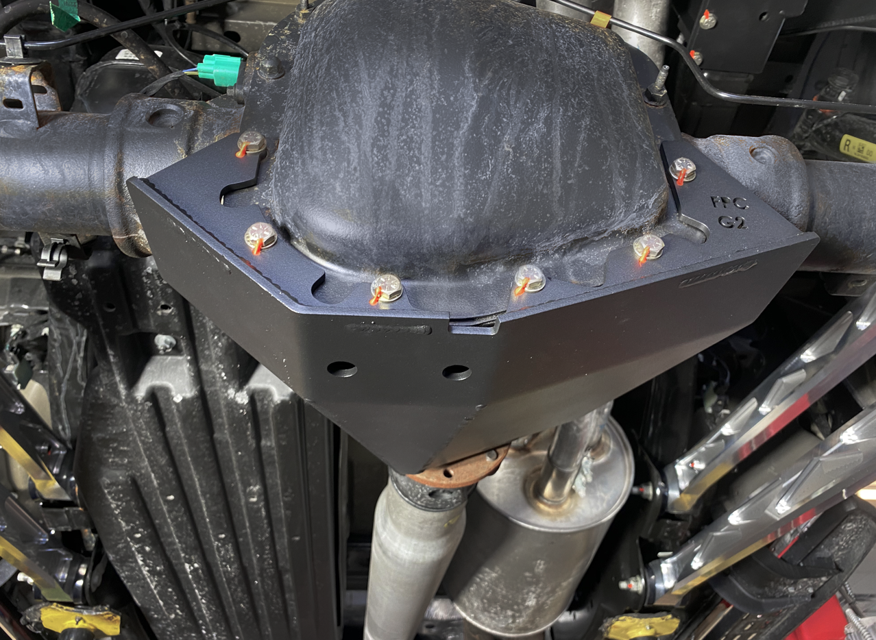 FOUTZ MOTORSPORTS - Rear Differential Skid Plate Kit (17-24 RAPTOR)