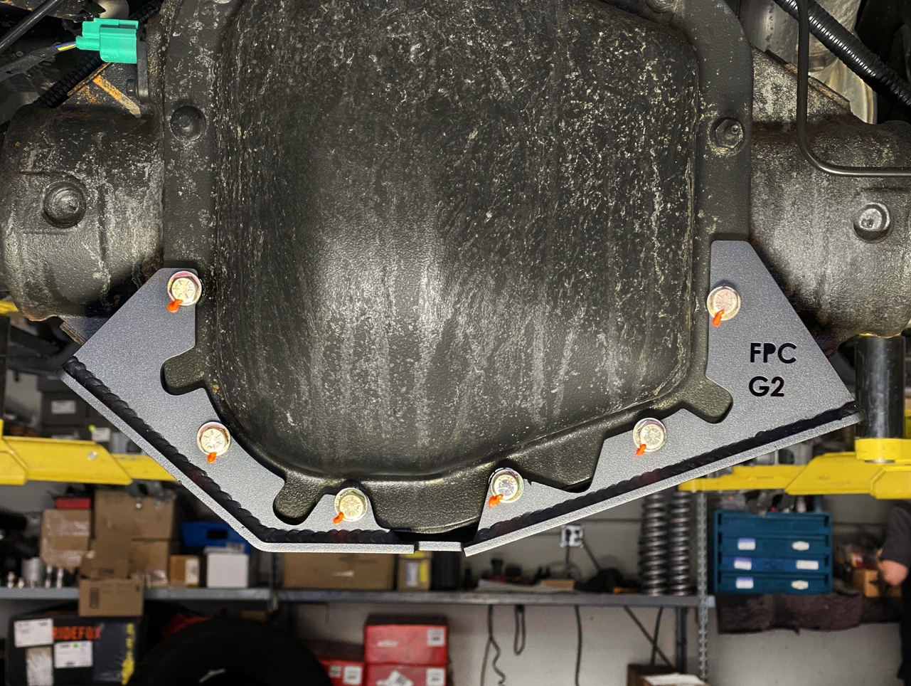 FOUTZ MOTORSPORTS - Rear Differential Skid Plate Kit (17-24 RAPTOR)