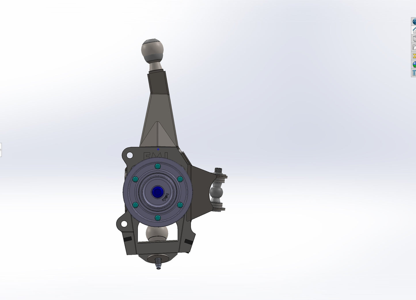 FOUTZ MOTORSPORTS -Fabricated Front Spindle kit (21-24 GEN 3 RAPTOR)