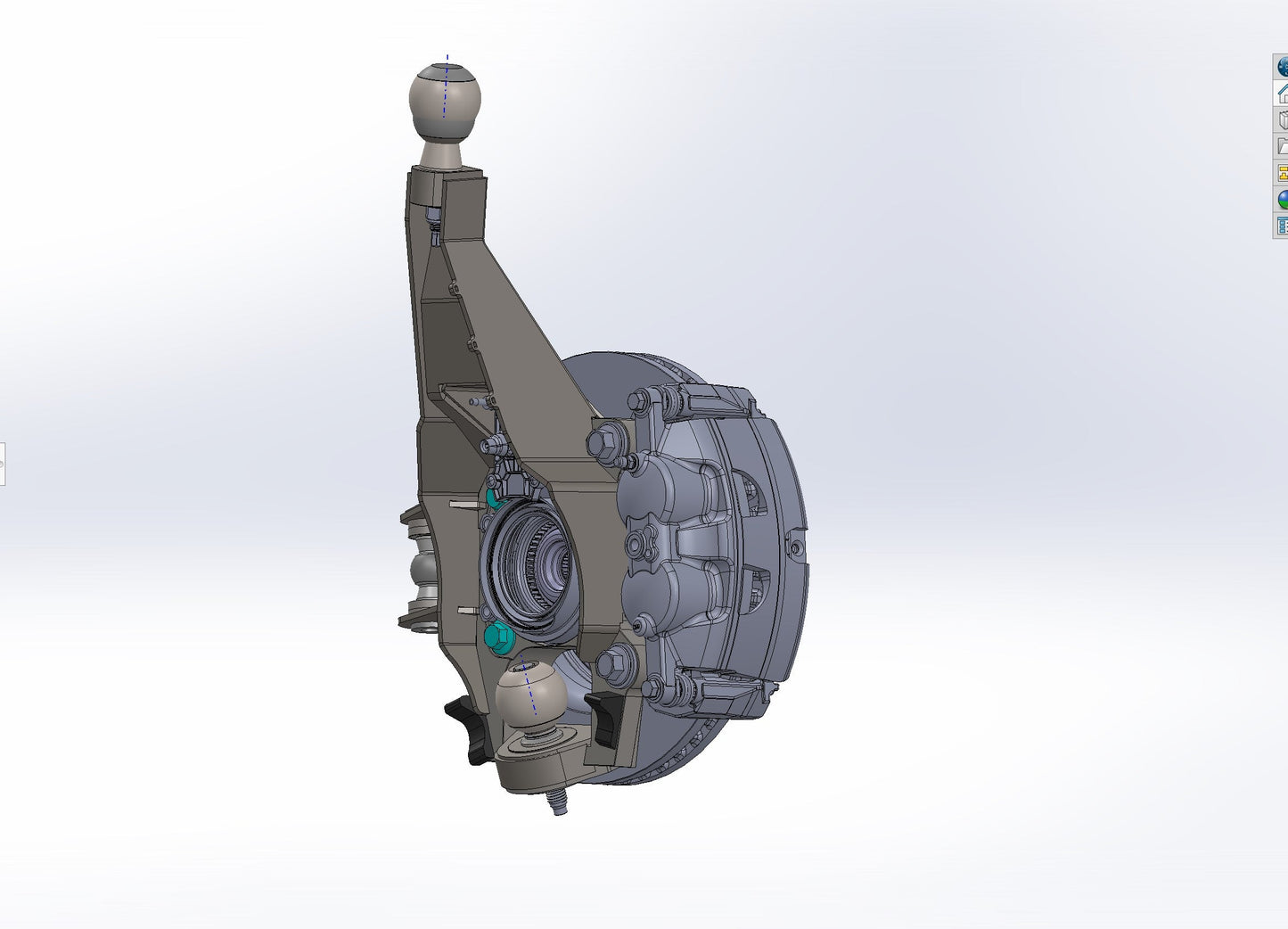 FOUTZ MOTORSPORTS -Fabricated Front Spindle kit (21-24 GEN 3 RAPTOR)