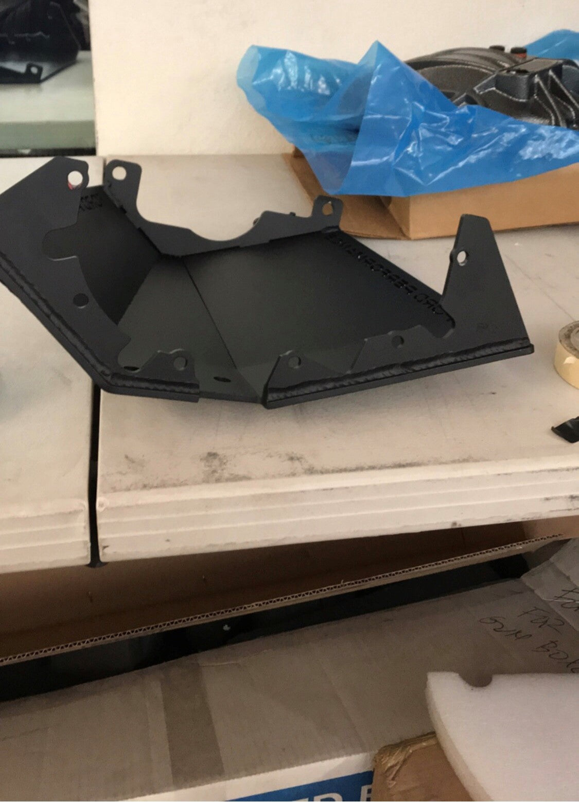 FOUTZ MOTORSPORTS - Rear Differential Skid Plate Kit (17-24 RAPTOR)