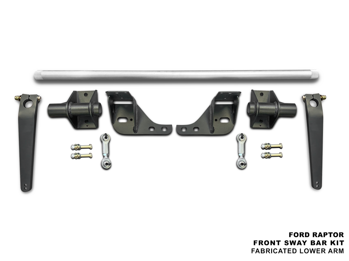 FOUTZ MOTORSPORTS - RAPTOR FRONT SWAY BAR KIT (FOR FABRICATED LOWER ARM)