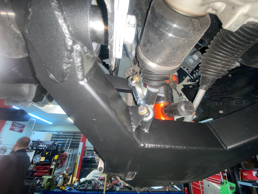 FOUTZ MOTORSPORTS - RAPTOR FRONT SWAY BAR KIT (FOR FABRICATED LOWER ARM)
