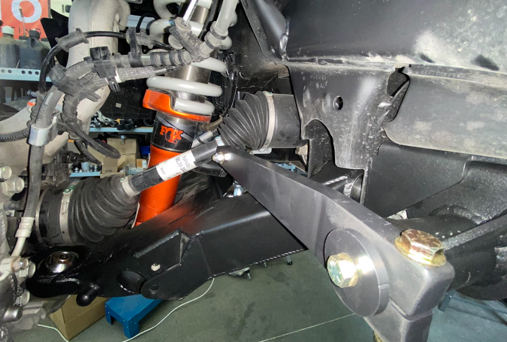 FOUTZ MOTORSPORTS - RAPTOR FRONT SWAY BAR KIT (FOR FABRICATED LOWER ARM)