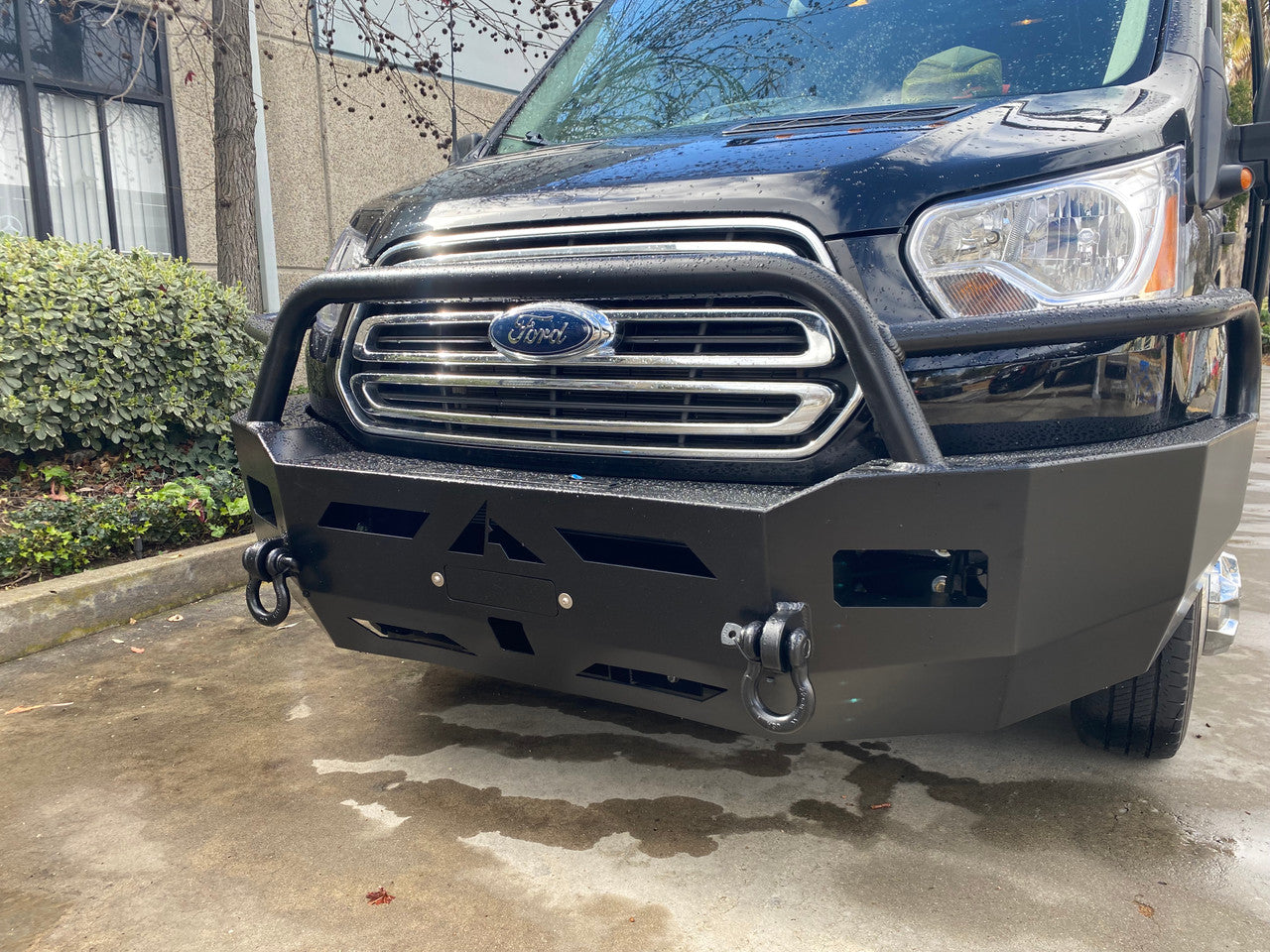 ALUMINESS - FRONT WINCH BUMPER (Transit 2015-19)