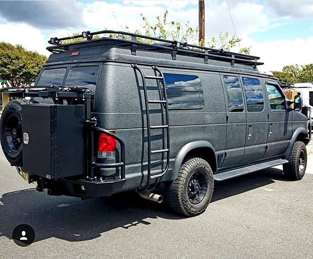 ALUMINESS - REAR BUMPER ( E-SERIES 1992+)
