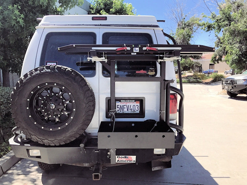 ALUMINESS - REAR BUMPER ( E-SERIES 1992+)
