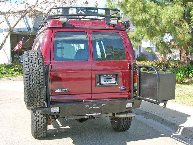 ALUMINESS - REAR BUMPER ( E-SERIES 1992+)