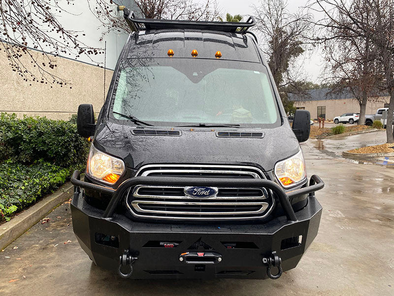 ALUMINESS - FRONT WINCH BUMPER (Transit 2015-19)