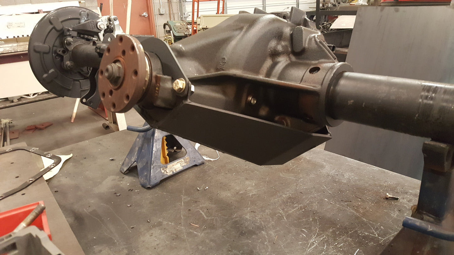 FOUTZ MOTORSPORTS - Rear Differential Skid Plate Kit (17-24 RAPTOR)