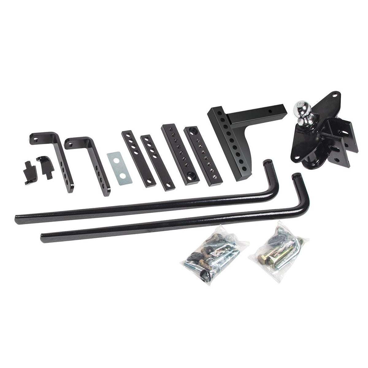 Shocker Air Equalizer & Sway Control Round Bar WD Hitch