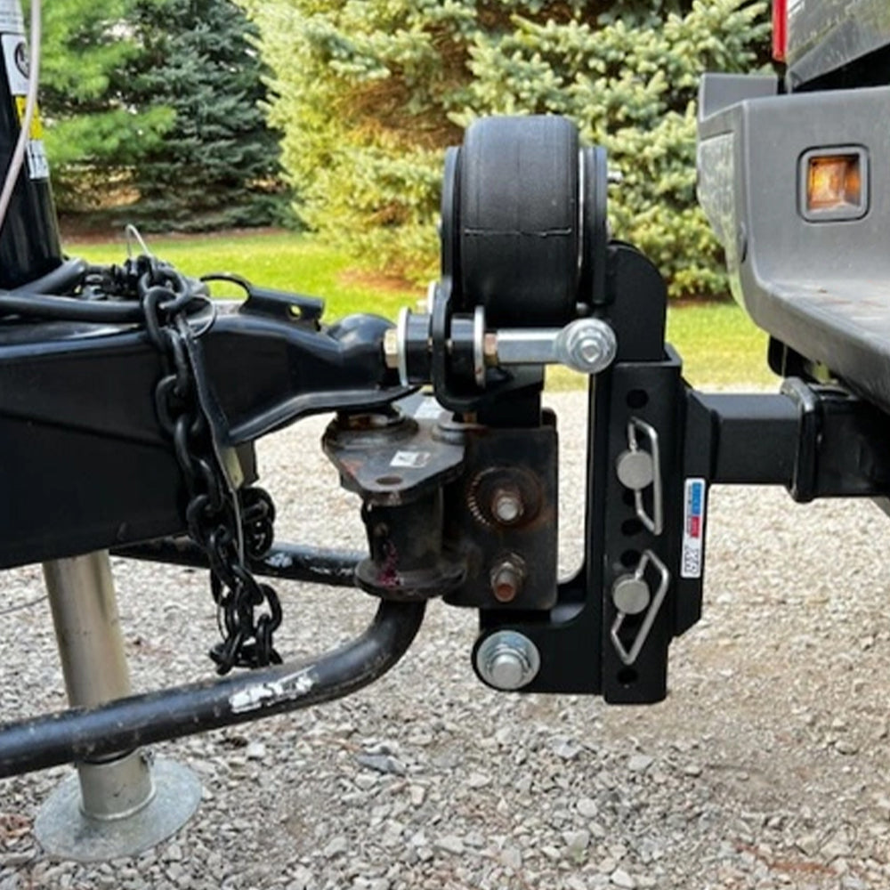 Shocker Air Equalizer & Sway Control Round Bar WD Hitch
