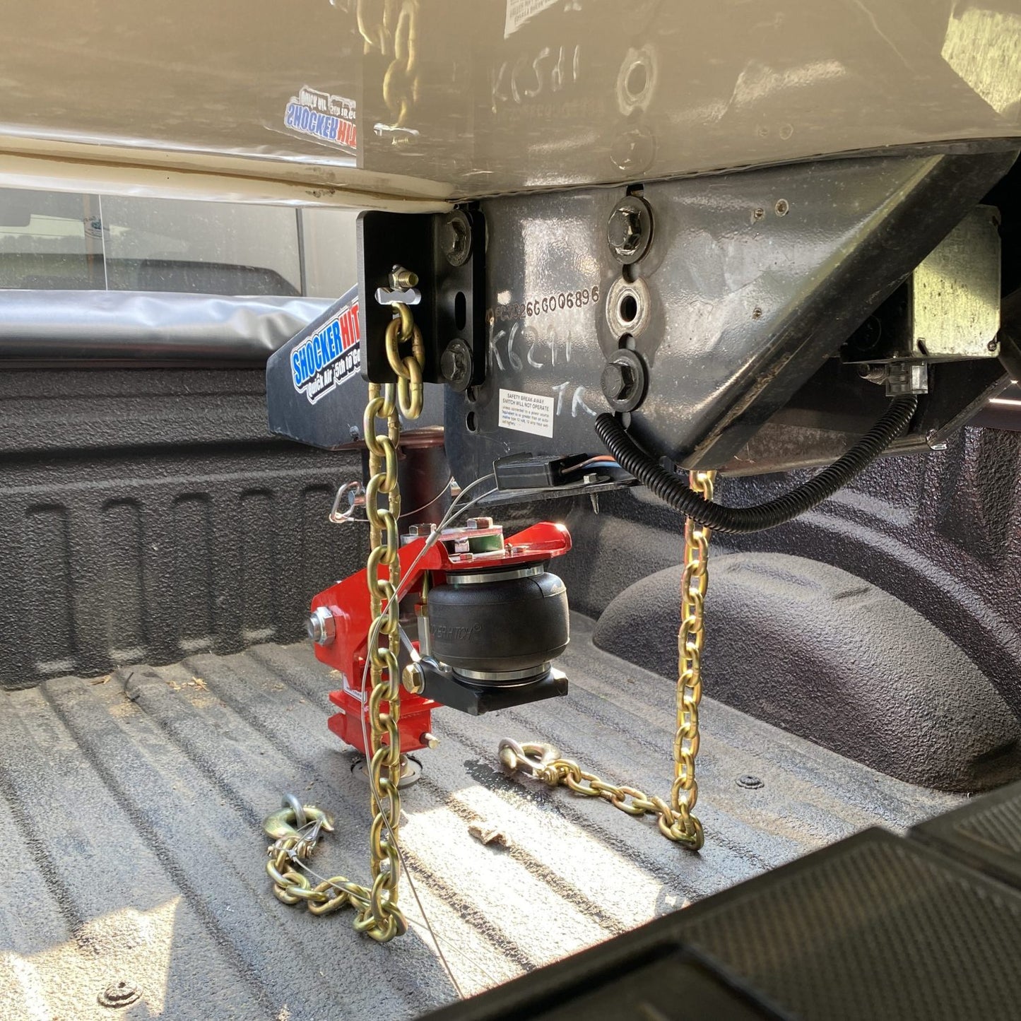 Shocker Quick Air 5th Wheel to Gooseneck Air Hitch & Coupler Conversion Kit