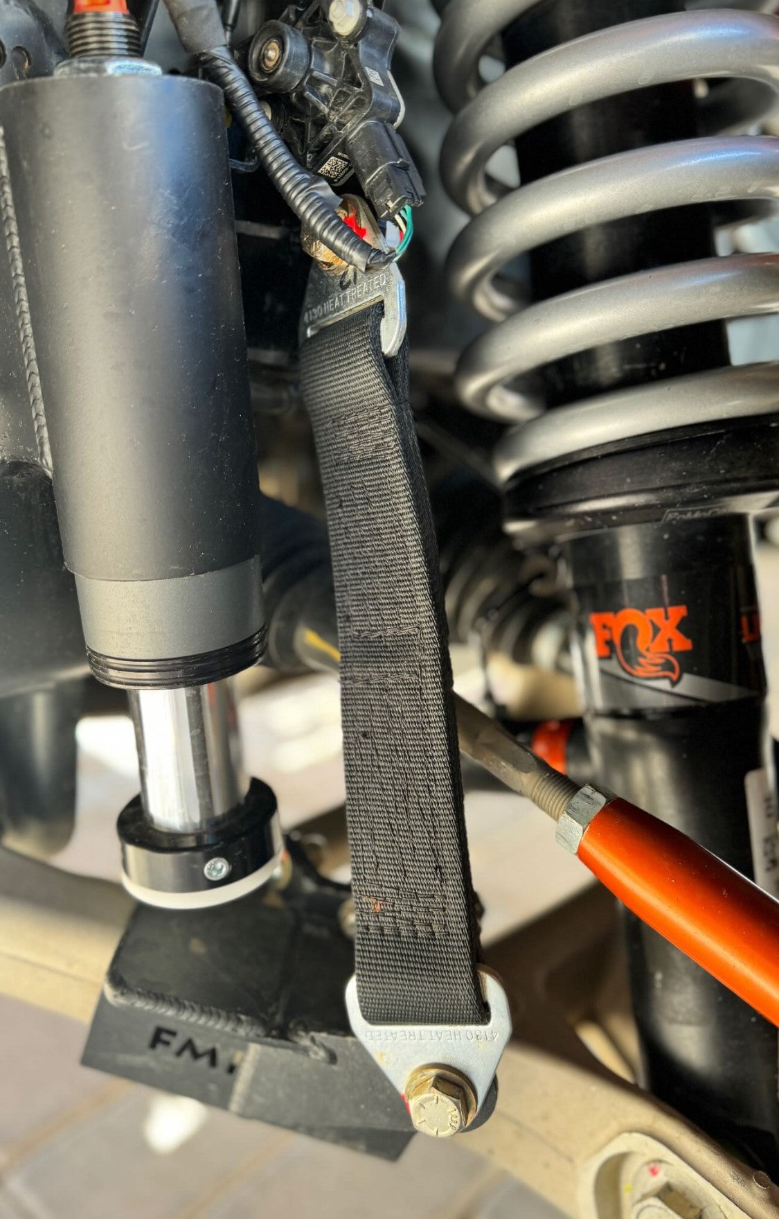 Foutz Motorsports - Raptor Front Limit Strap & Bump Stop Kit for Stock Lower Arm ( GEN 3 Raptor)