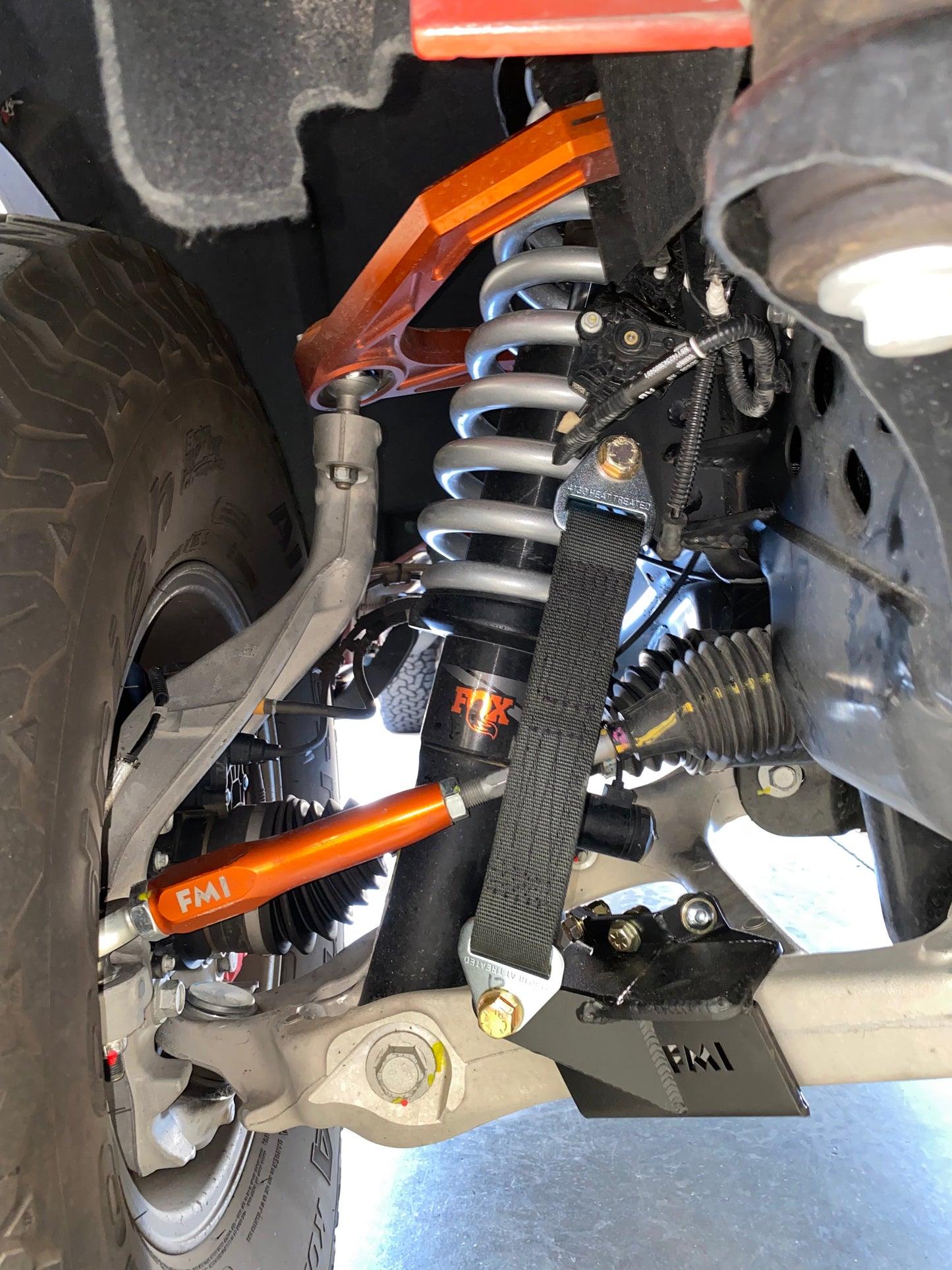 FOUTZ MOTORSPORTS - FRONT LIMIT STRAP KIT FOR STOCK LOWER A-ARM (GEN 3 RAPTOR)