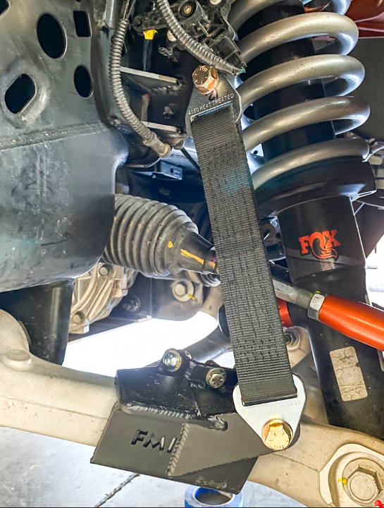 FOUTZ MOTORSPORTS - FRONT LIMIT STRAP KIT FOR STOCK LOWER A-ARM (GEN 3 RAPTOR)