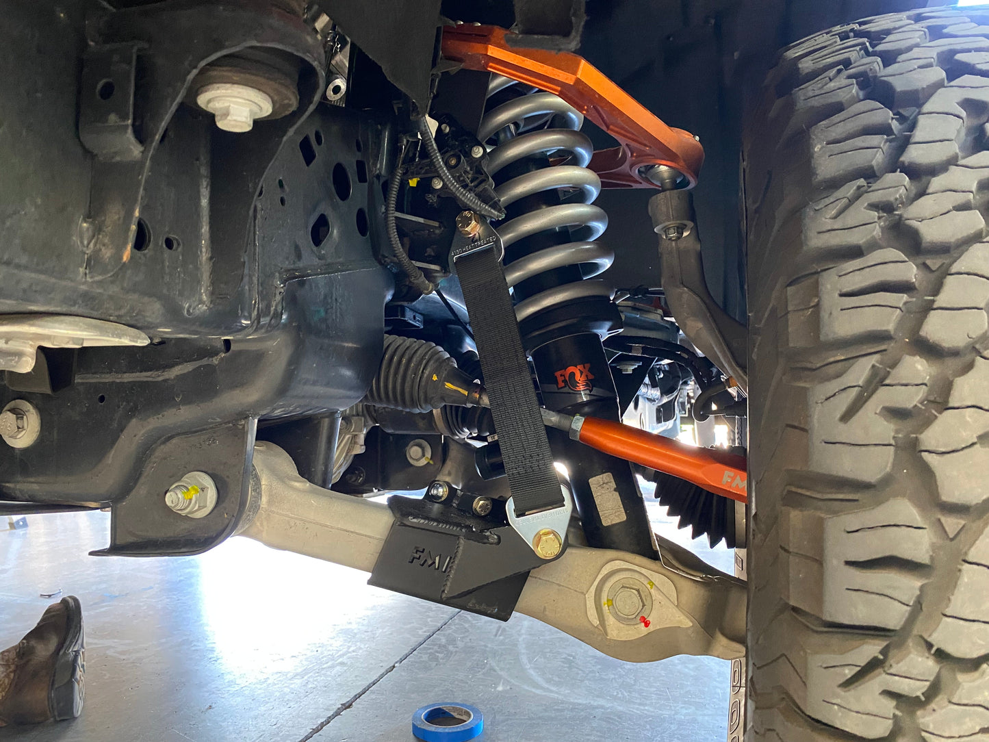 FOUTZ MOTORSPORTS - FRONT LIMIT STRAP KIT FOR STOCK LOWER A-ARM (GEN 3 RAPTOR)
