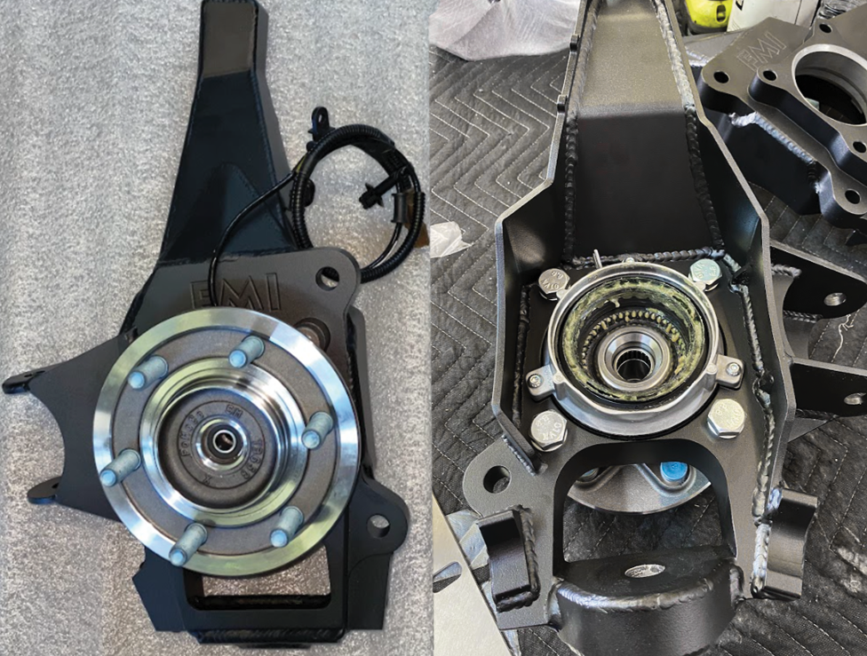FOUTZ MOTORSPORTS -Fabricated Front Spindle kit (21-24 GEN 3 RAPTOR)