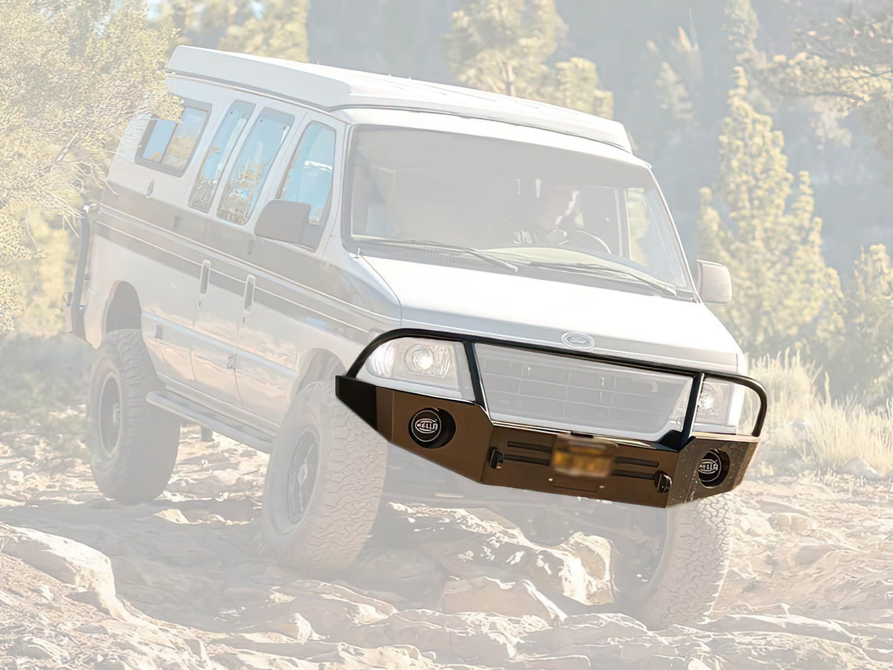 ALUMINESS - FRONT BUMPER ( E-SERIES 92-07)