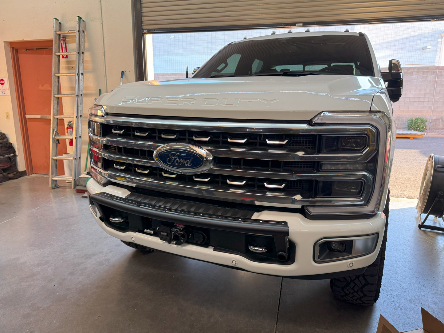 FOUTZ MOTORSPORTS | 2017-2022 FORD F-250 SUPER DUTY FRONT LIGHT MOUNT KIT (STOCK BUMPER)