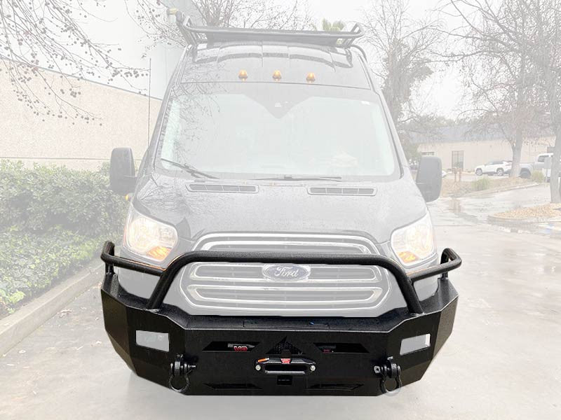 ALUMINESS - FRONT WINCH BUMPER (Transit 2015-19)