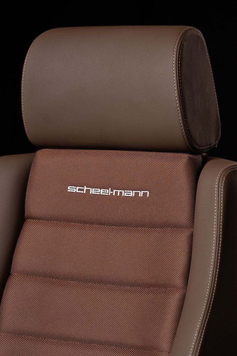 Brown Cloth Seat